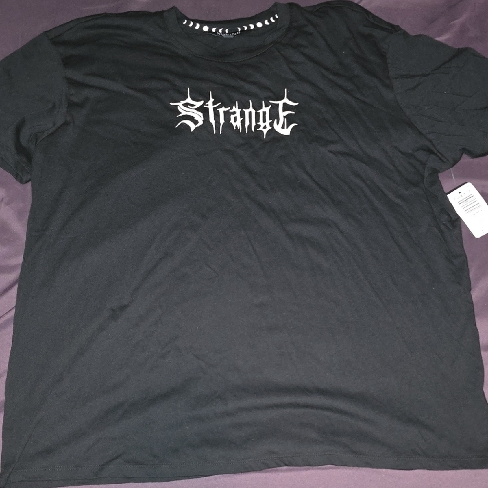 Torrid Nightfall Strange Graphic Style Shirt Size 0, NWT - Picture 3 of 9